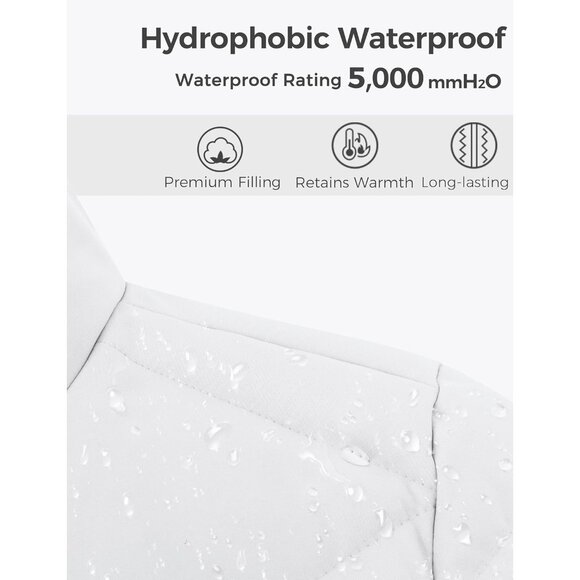 Eco-Conscious Long Puffer Coat for Women – Adjustable Fit & Cozy Warmth - Picture 5 of 6